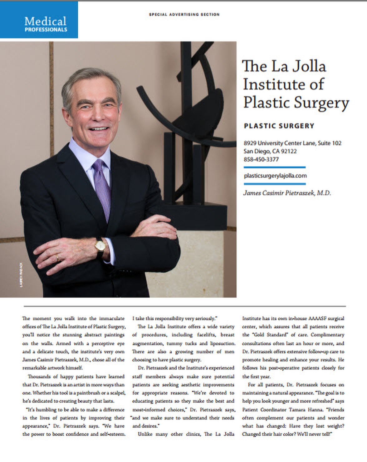 Dr. James C. Pietraszek,