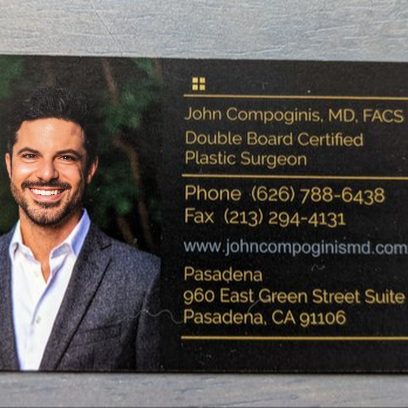 Dr. John Compoginis,