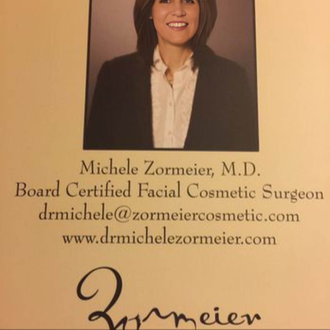 Dr. Michele Zormeier,