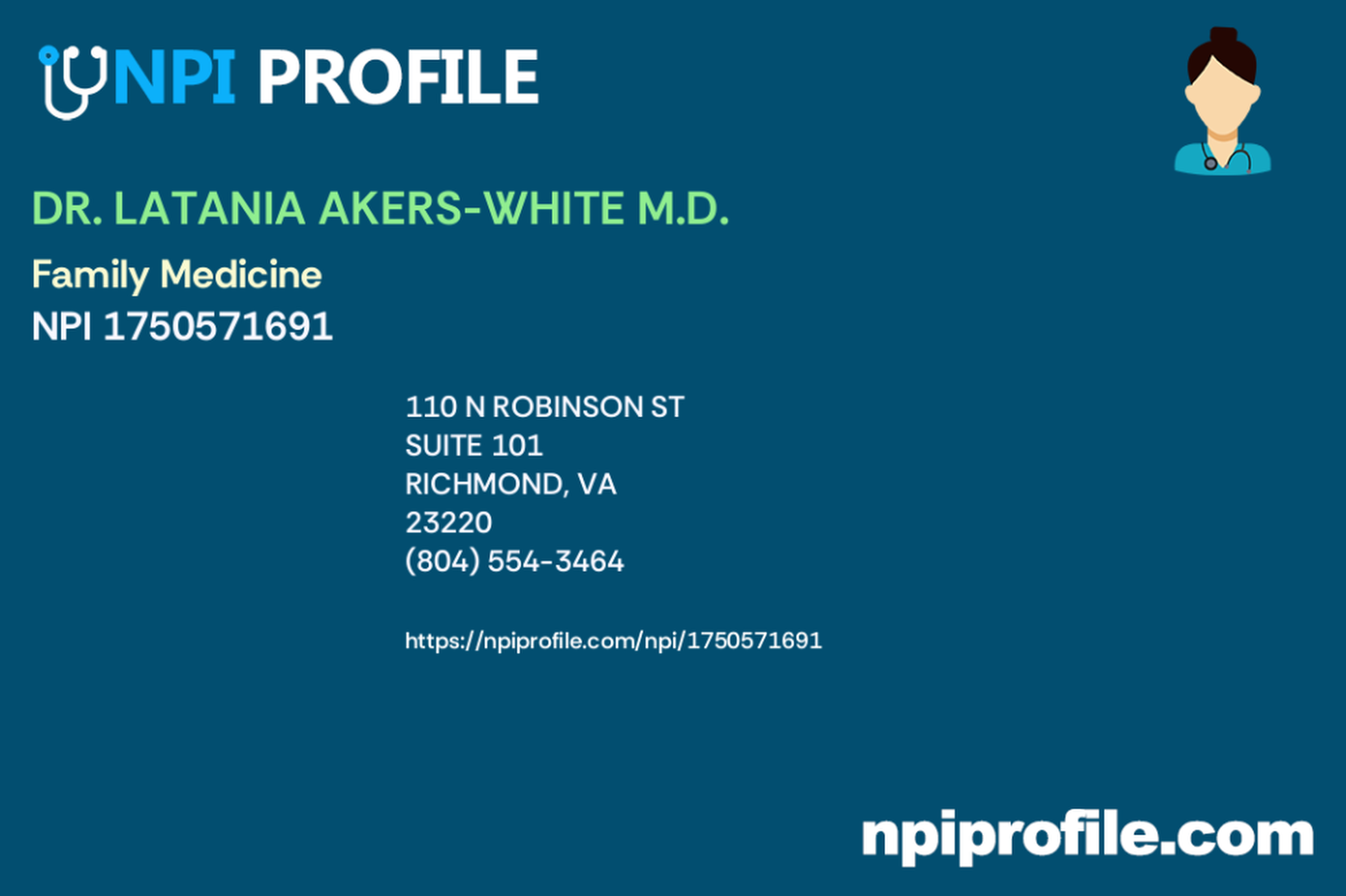Dr. Tania Akers-White,