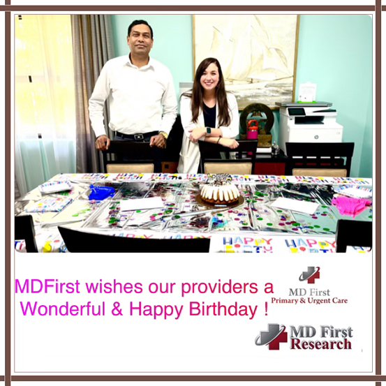 Instagram post by Amrendra Kumar: # happybirthday#mdfirstprimaryandurgentcare #lancaster #southcarolina