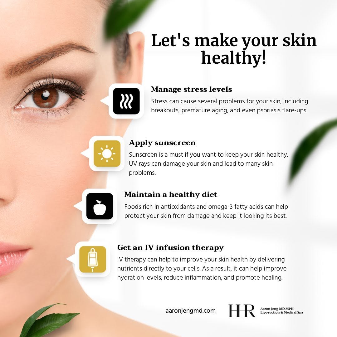 Instagram post by Dr. Aaron Jeng: Your skin is your body's largest organ, and it plays a vital role in protecting you from infection and injury. Keeping your skin healthy is …