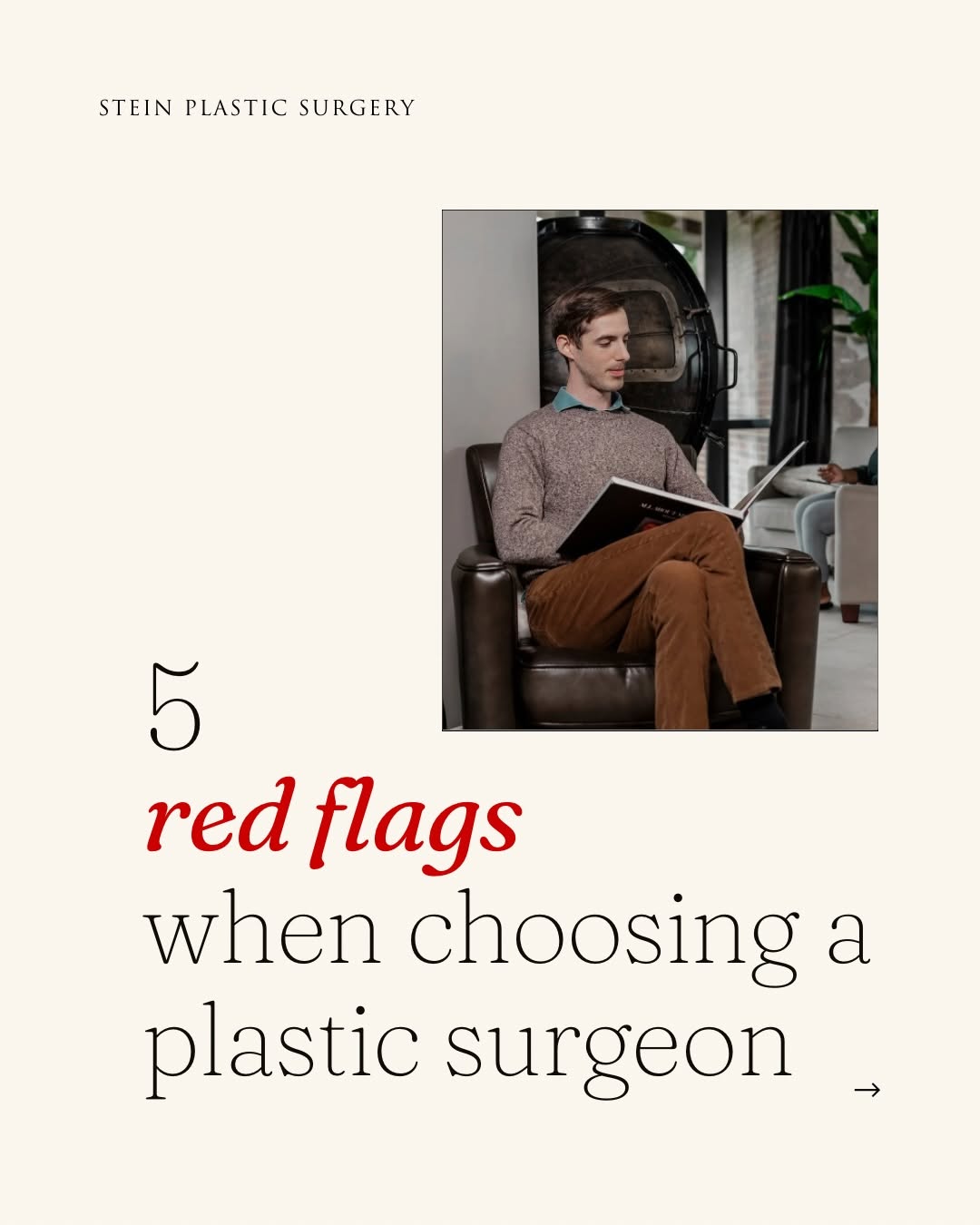 Instagram post by Dr. Adam D. Stein: Choosing a plastic surgeon is about more than finding a result you like. You’re trusting someone with your face, your safety, and your care.…