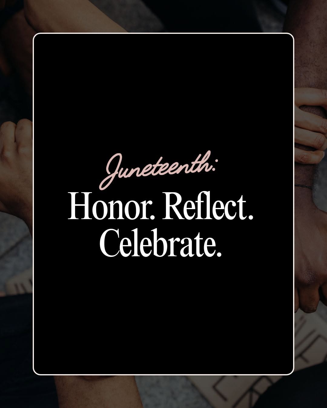 Instagram post by Dr. Adam Gropper: Today, we celebrate Juneteenth, a powerful reminder of resilience, freedom, and the triumph of the human spirit. Let us honor the struggles …