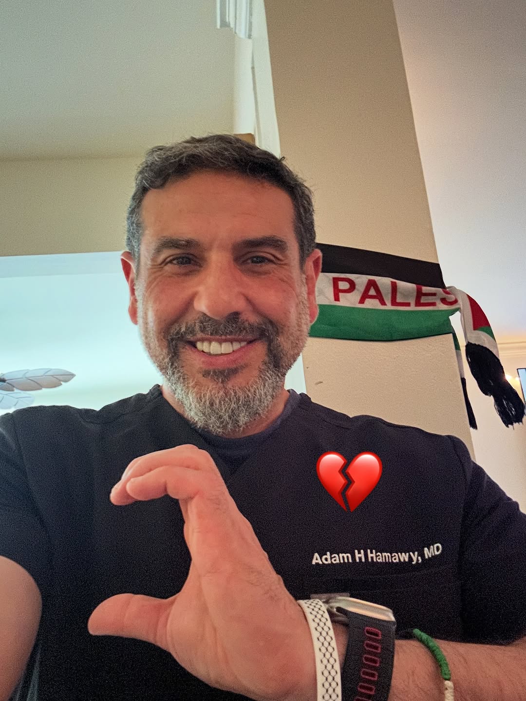 Instagram post by Dr. Adam Hamawy: Children in Gaza are starving. Wounded. Terrified. With no medicine, no food, and no safe place to heal. Their pain is constant. Their fear …