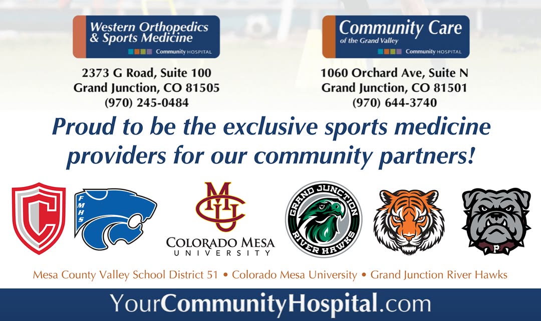 Instagram post by Dr. Adam L. Baker: Fall sports are underway! Community Hospital is proud to be the exclusive sports medicine provider for our community partners! For more info…