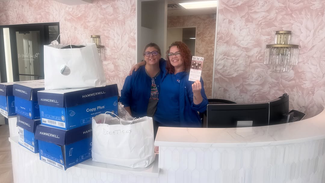 Instagram post by Dr. Adam S. Greenberg: It is our pleasure to donate all of our mastectomy products to Dr. Emrani MD. We hope our donations help our community on their journey to r…