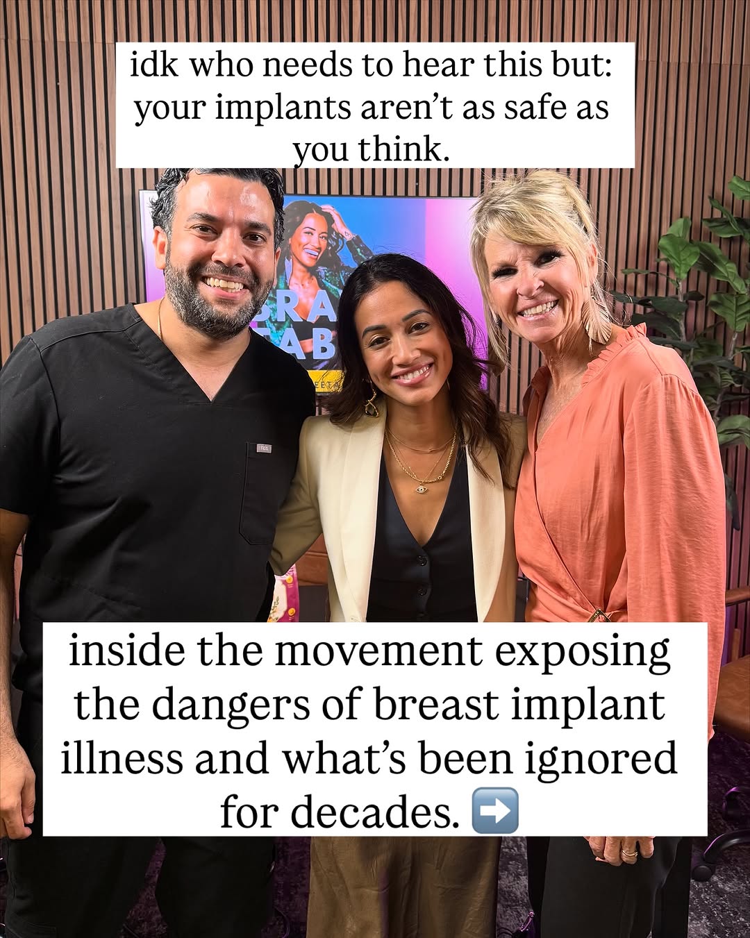 Instagram post by Dr. Aditya Sood: five burning questions people ask about breast implants… 1️⃣ if implants are safe, why are so many women getting sick? 2️⃣ what is “gel blee…