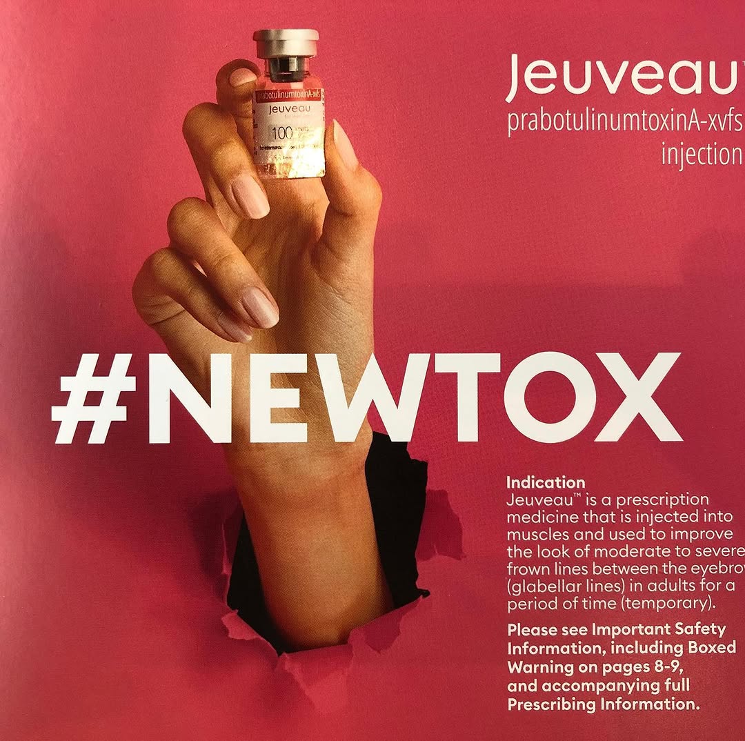 Instagram post by Dr. Adrienne Curran: There’s a new Sheriff in town. The FDA just approved Jeuveau neurotoxin. We are the first to carry this in the Florida Keys. Come see us Doc…