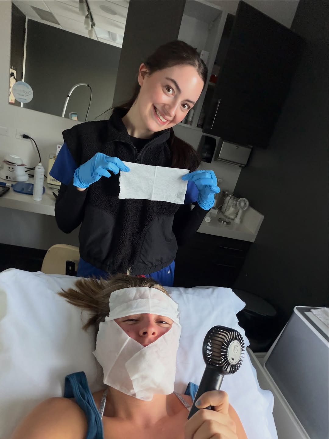 Instagram post by Dr. Adrienne E. Stewart: Need a facial? A little freshen up? ✨ Come see Mia 🤍 She’s been part of our office for years and truly is the best. Thoughtful, gentle, and…