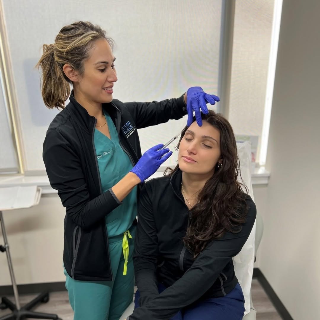 Instagram post by Dr. Adrienne Rencic: Introducing Jeuveau at Rencic Dermatology! May 8th only schedule an appointment with Chantel Mozal PA-C for a free lip flip ($75.00 value) a…