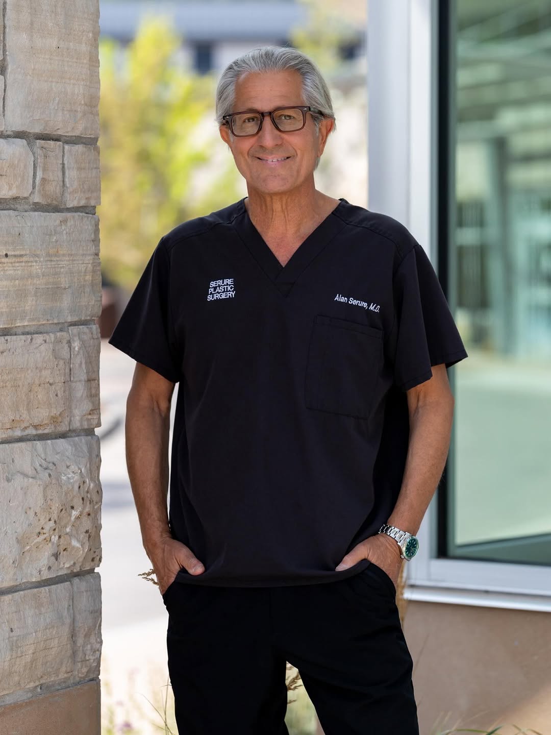 Instagram post by Dr. Alan Serure: Dr. Alan Serure 🩺 Dr. Serure is a board-certified plastic surgeon with decades of experience in aesthetic and reconstructive surgery. He of…