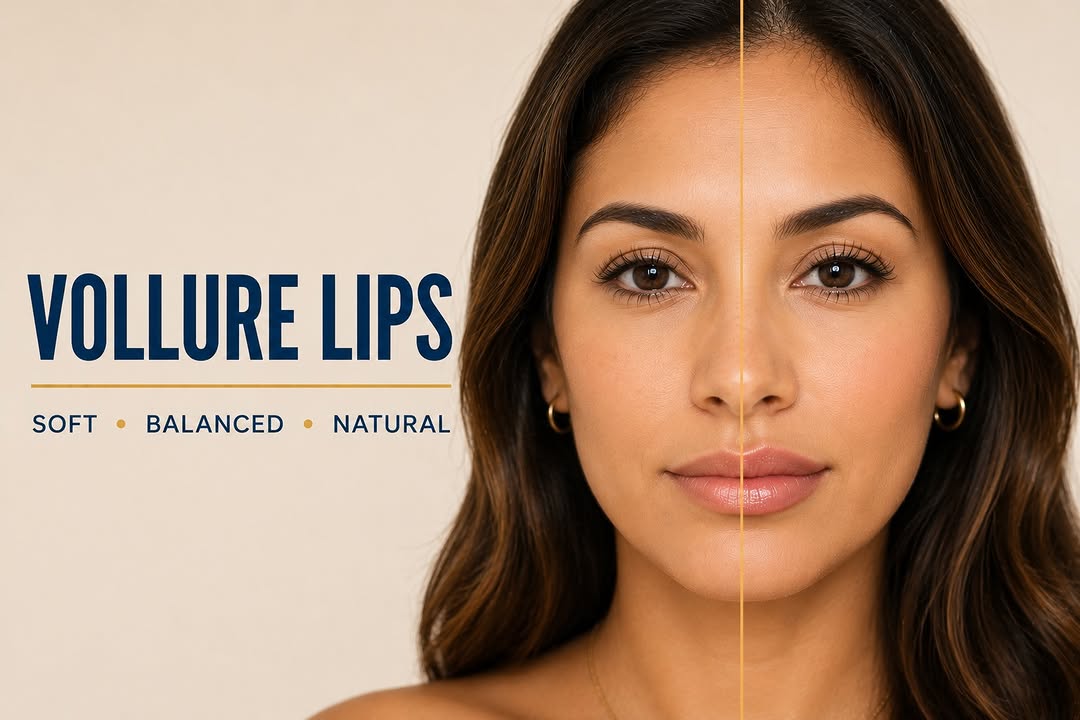 Instagram post by Dr. Alex Eshaghian: Vollure Lip Filler Demonstration: Creating Soft, Balanced, Natural-Looking Lips Many patients want fuller lips but are concerned about looki…