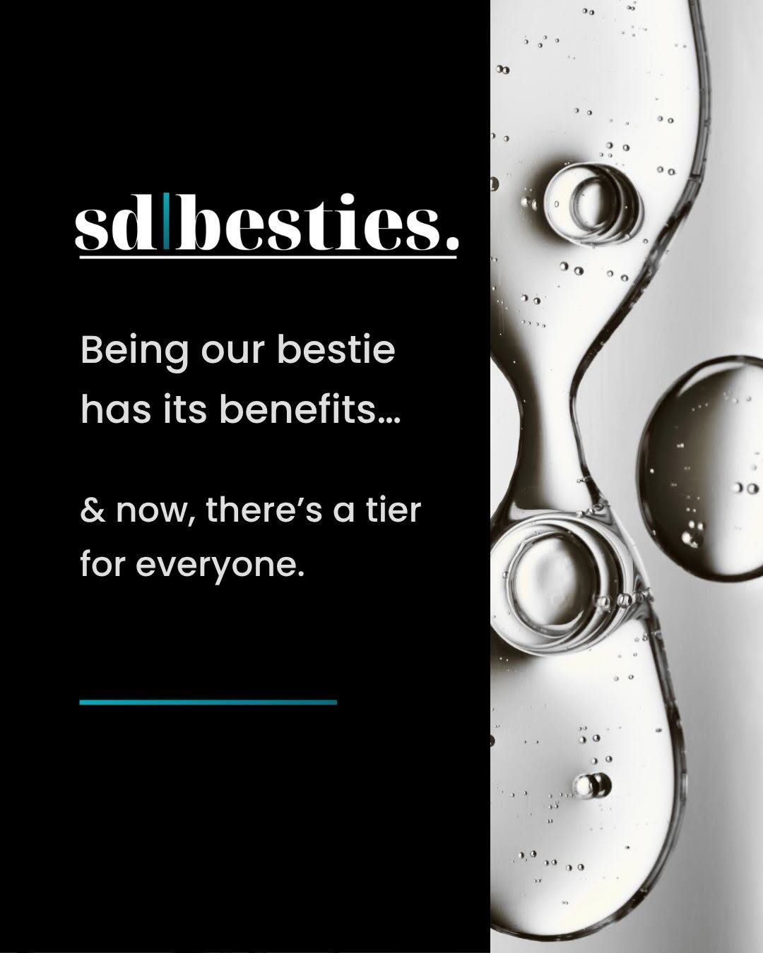 Instagram post by Dr. Alex Roher: Your treatments… but smarter. SDBesties is our tiered membership designed to keep your results consistent on your terms. ✨ Choose your tier …