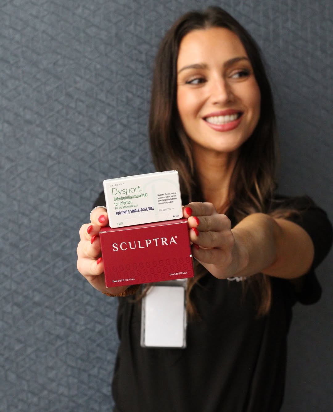 Instagram post by Dr. Alexander Gross: Two of our favorites, one personalized treatment plan. Let's talk about Dysport + Sculptra! Dysport is a neuromodulator (like Botox) that…