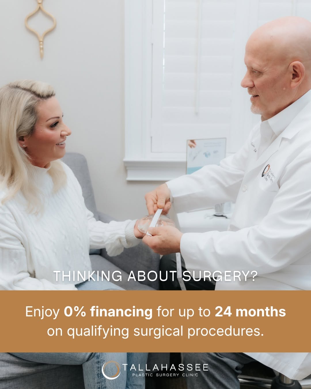 Instagram post by Dr. Alfredo A. Paredes Jr.: Make your surgery plans more within reach. For a limited time, qualifying surgical procedures may be eligible for 0% interest financing for …