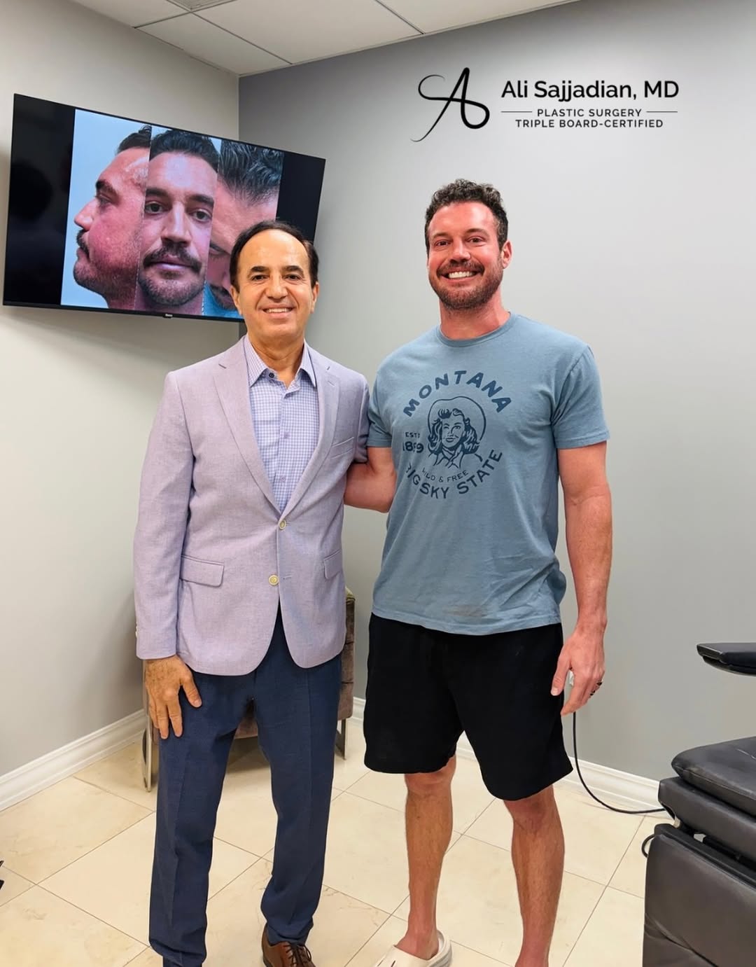 Instagram post by Dr. Ali Sajjadian: A great result is only part of the journey. The trust, the conversations, and the people we get to meet along the way mean just as much. 🤍 …