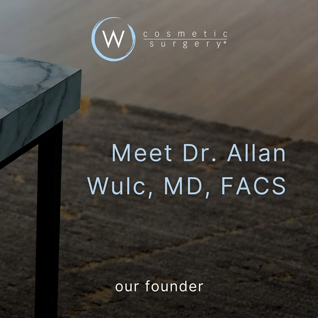 Instagram post by Dr. Allan E. Wulc: Our founder and lead surgeon, Dr. Allan Wulc, is Board Certified in Ophthalmology, Plastic Surgery, and Facial Cosmetic Surgery. 🌟 → He …