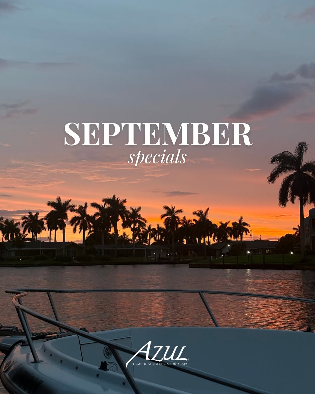 Instagram post by Dr. Allison Yee: September specials, designed with you in mind❤