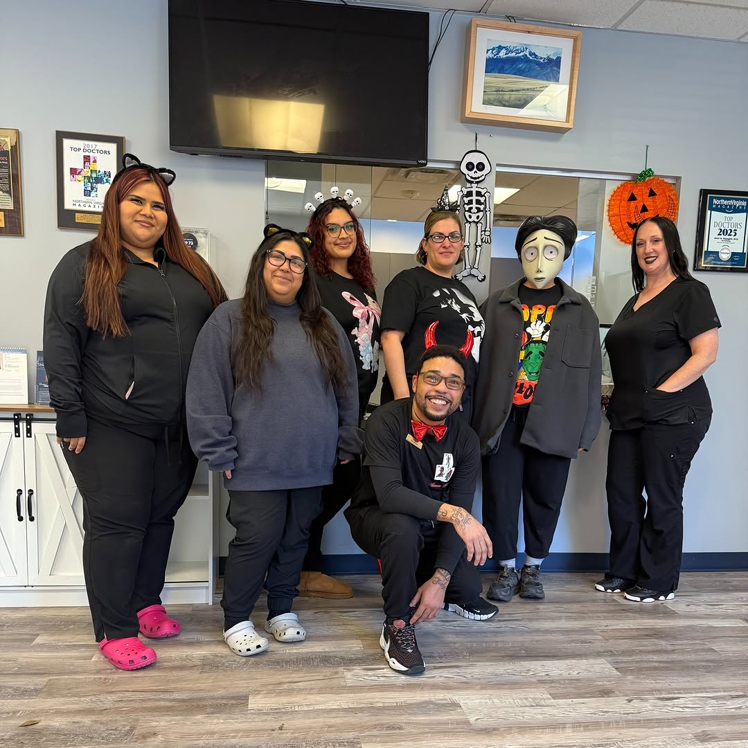 Instagram post by Dr. Amir Bajoghli: 🎃👻Happy Halloween to everyone from our amazing staff at Skin & Laser Surgery Center!😱 Come see our spooky office and meet our amazing car…