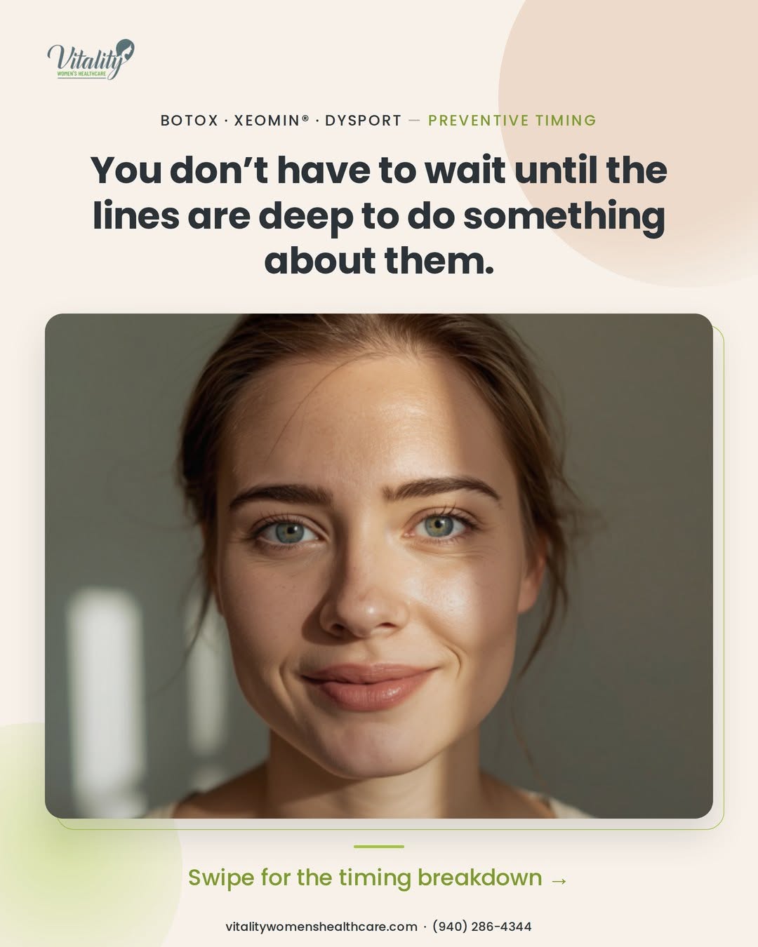 Instagram post by Dr. Amy Klein, DO: There's a real difference between softening a line before it sets in and trying to smooth one that's been there for years. Swipe through for…