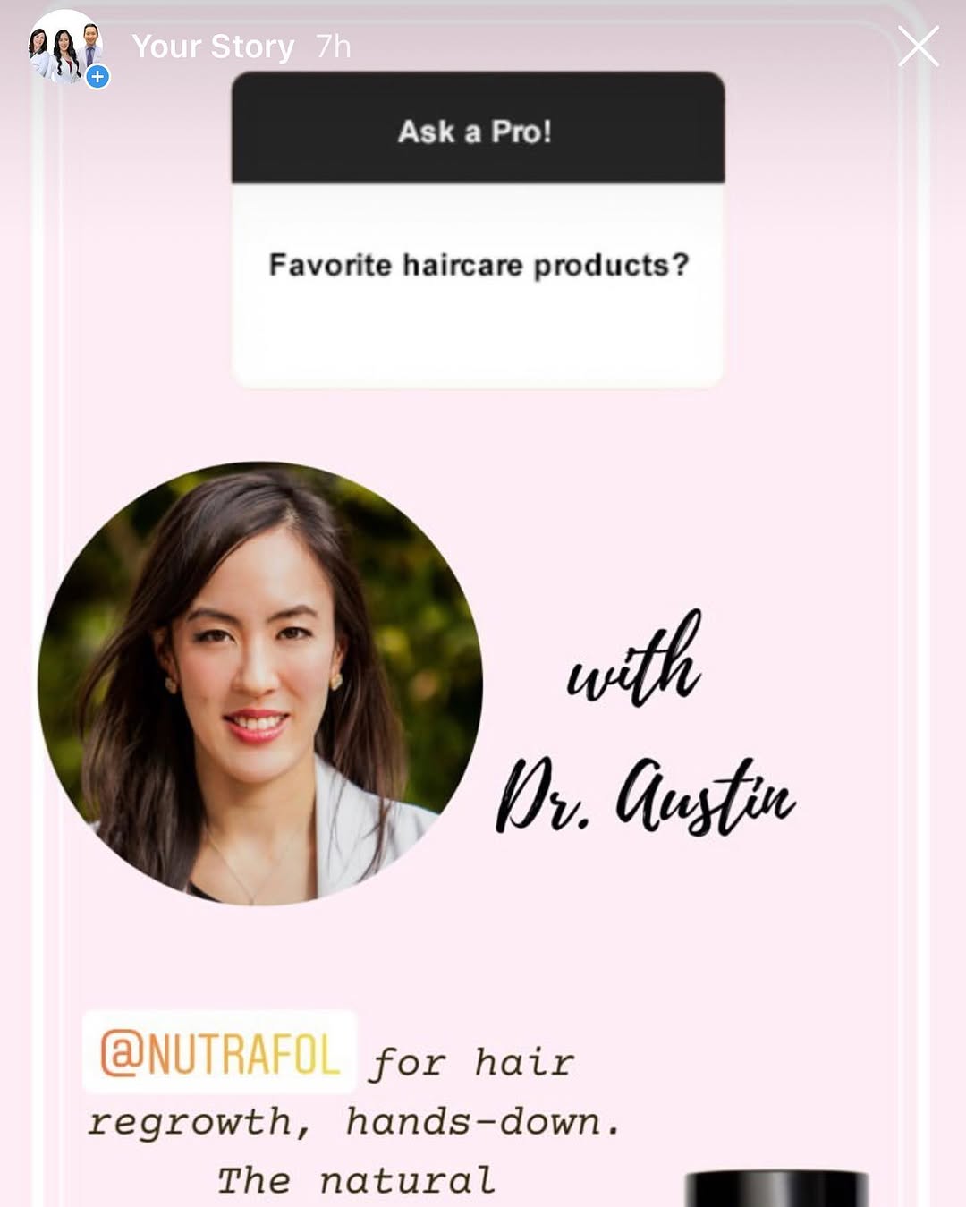 Instagram post by Dr. Andrea Hui Austin: I am super proud of our @bayareacosmeticdermatology team for putting together this awesome love IG “Ask us anything” session from today! Vis…