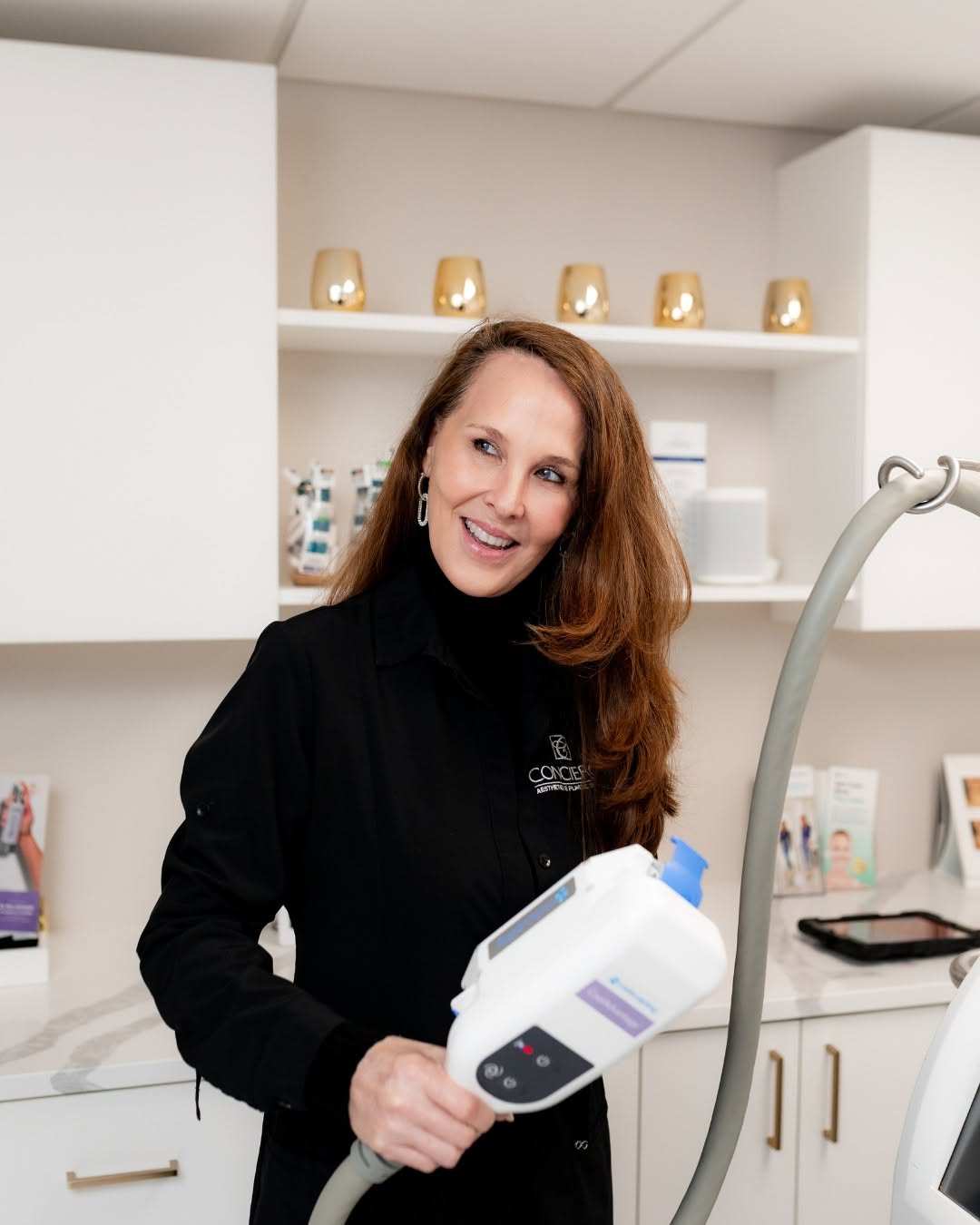 Instagram post by Dr. Andrea Martin: If you spent the summer feeling self-conscious in your bathing suit, we want you to know about CoolSculpting! CoolSculpting is a good conver…