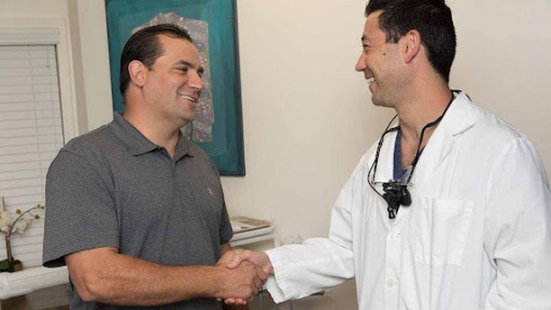 Instagram post by Dr. Andrew Ferrier, DDS: There is nothing better to us than when our patients leave with a big smile!