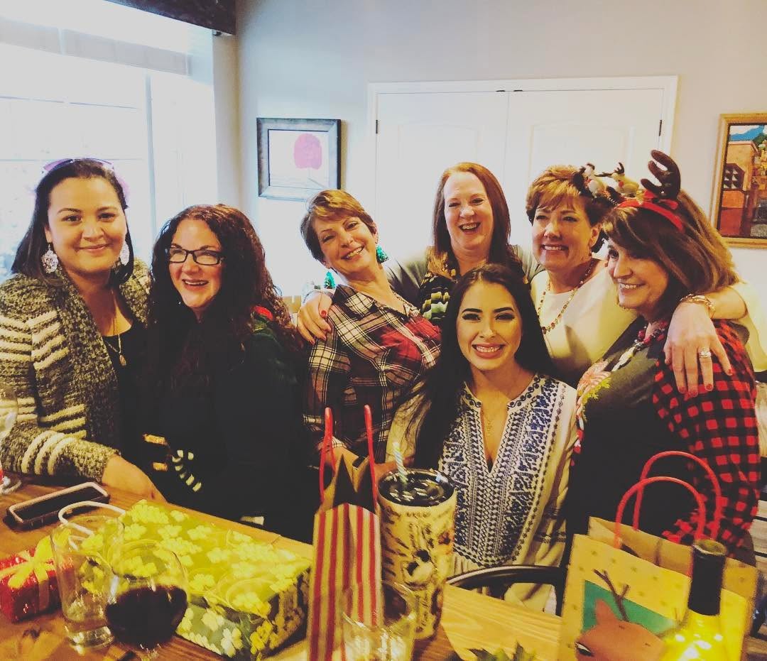Instagram post by Dr. Andy Hand: Great Christmas party last night with all my fabulous girls from the Central Texas Institute of Plastic Surgery. So blessed to have such a g…
