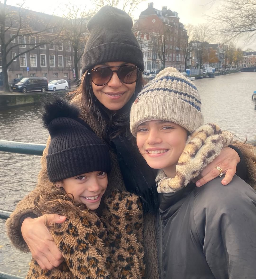 Instagram post by Dr. Angelish Kumar: My favorite people to explore the world with…Can you guess where we are?