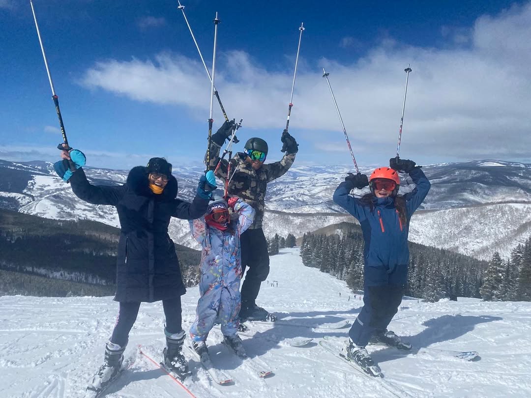 Instagram post by Dr. Angelish Kumar: Vail ❤️