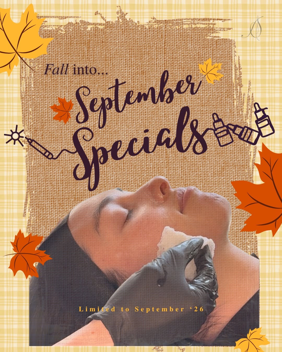 Instagram post by Dr. Anil R. Shah: This is your sign to fall in love with our September Specials! 🍂Pico Laser: Buy 6 sessions, get the next one free 🍁Laser Hair Removal: 25%…