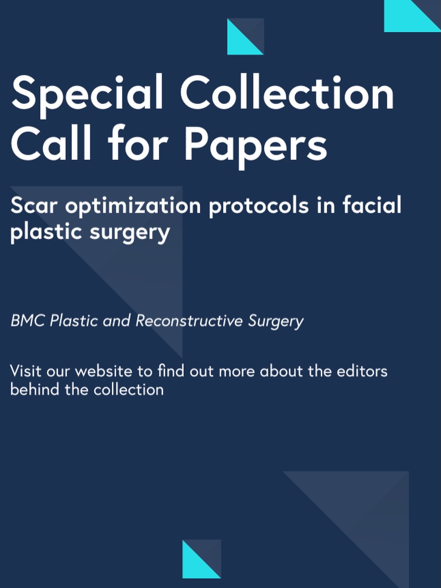 Instagram post by Dr. Anisha Kumar: 📢 Open Call for Research Papers! I’m guest editing a new article collection in BMC Plastic and Reconstructive Surgery (@springernature ) on…