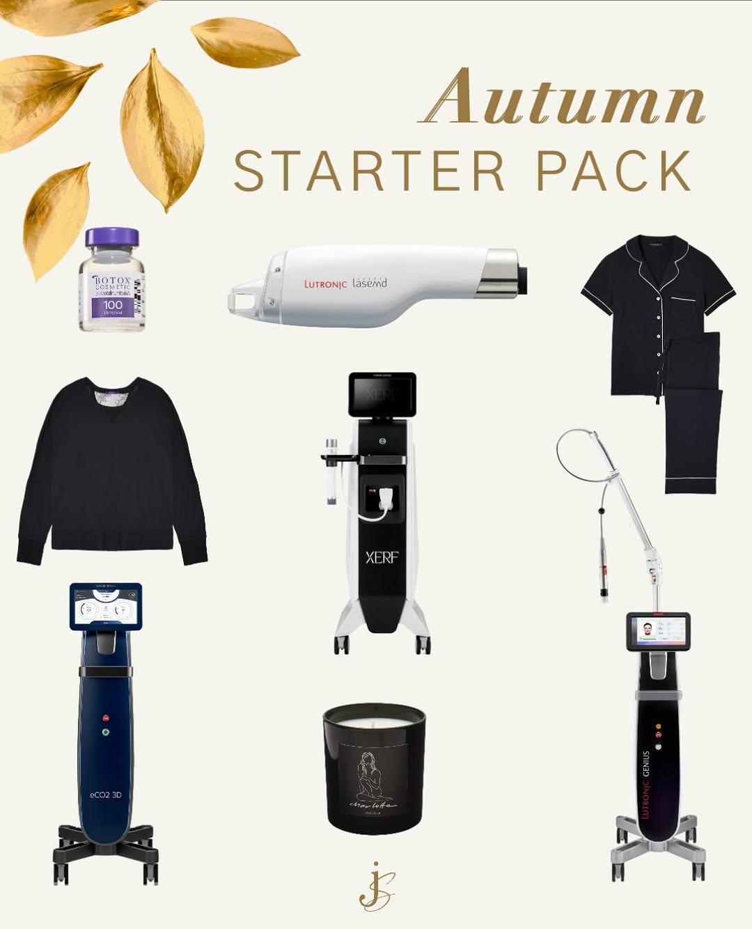 Instagram post by Dr. Anna Karp: Consider this your fall reset 🍂 Cozy layers, cooler days,and your favorite skin treatments. Welcome to autumn at Journelle Skin.