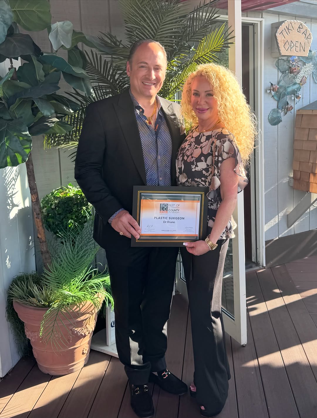 Instagram post by Dr. Anthony D. Bruno: Thank you for voting me Best Plastic Surgeon in The Times Leader’s “Best of Lackawanna County 2026”