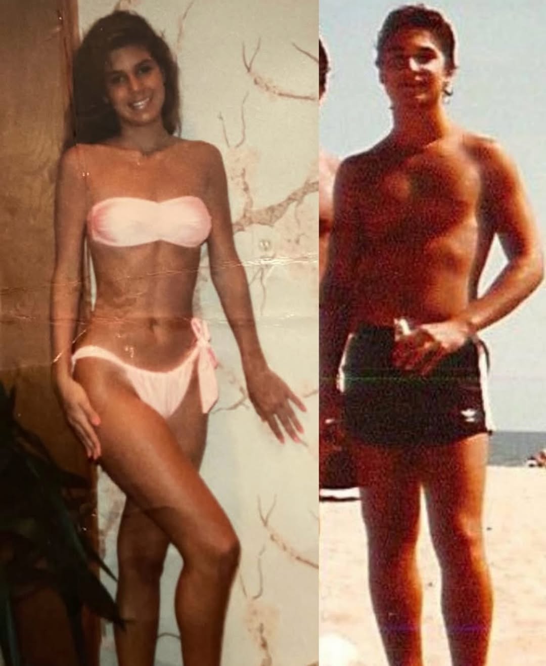 Instagram post by Dr. Anthony Dardano, DO: Then and now. Found my soulmate