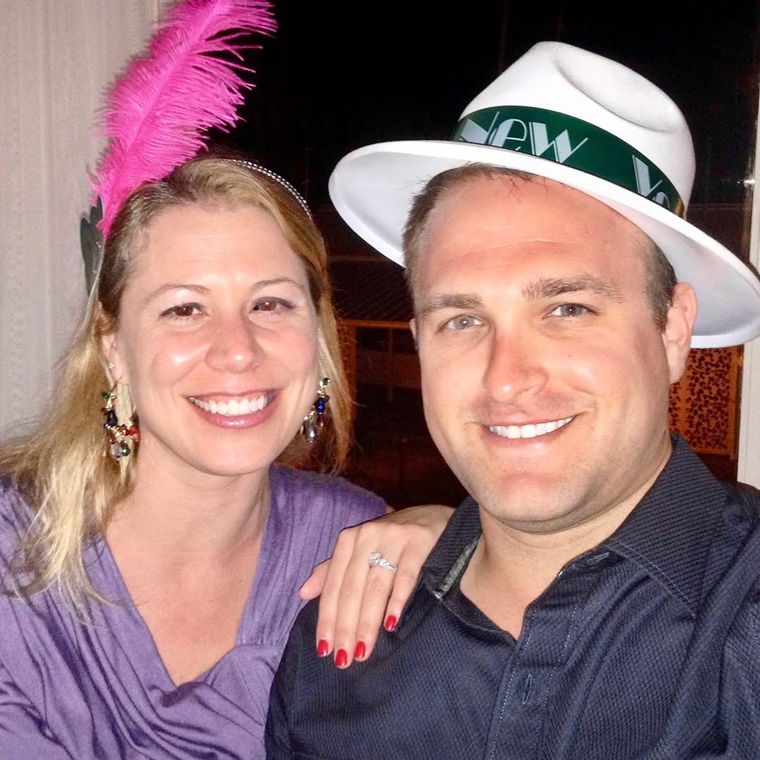 Instagram post by Dr. Anthony Edward Marra, DDS: Momma bear wanted to see her flamingo friends again. 2012 vs 2019. 7 years was too long. Happy Holidays!