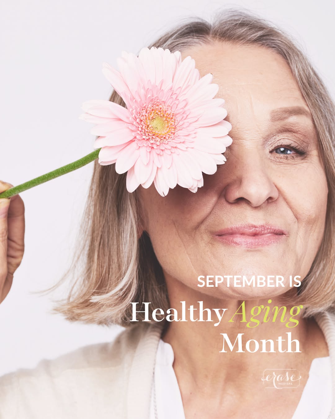 Instagram post by Dr. Anthony P. Terrasse: September is Healthy Aging Skin Month, and here’s your reminder that there’s no one “right” way to age. ✨ Our skin changes over time, and so…