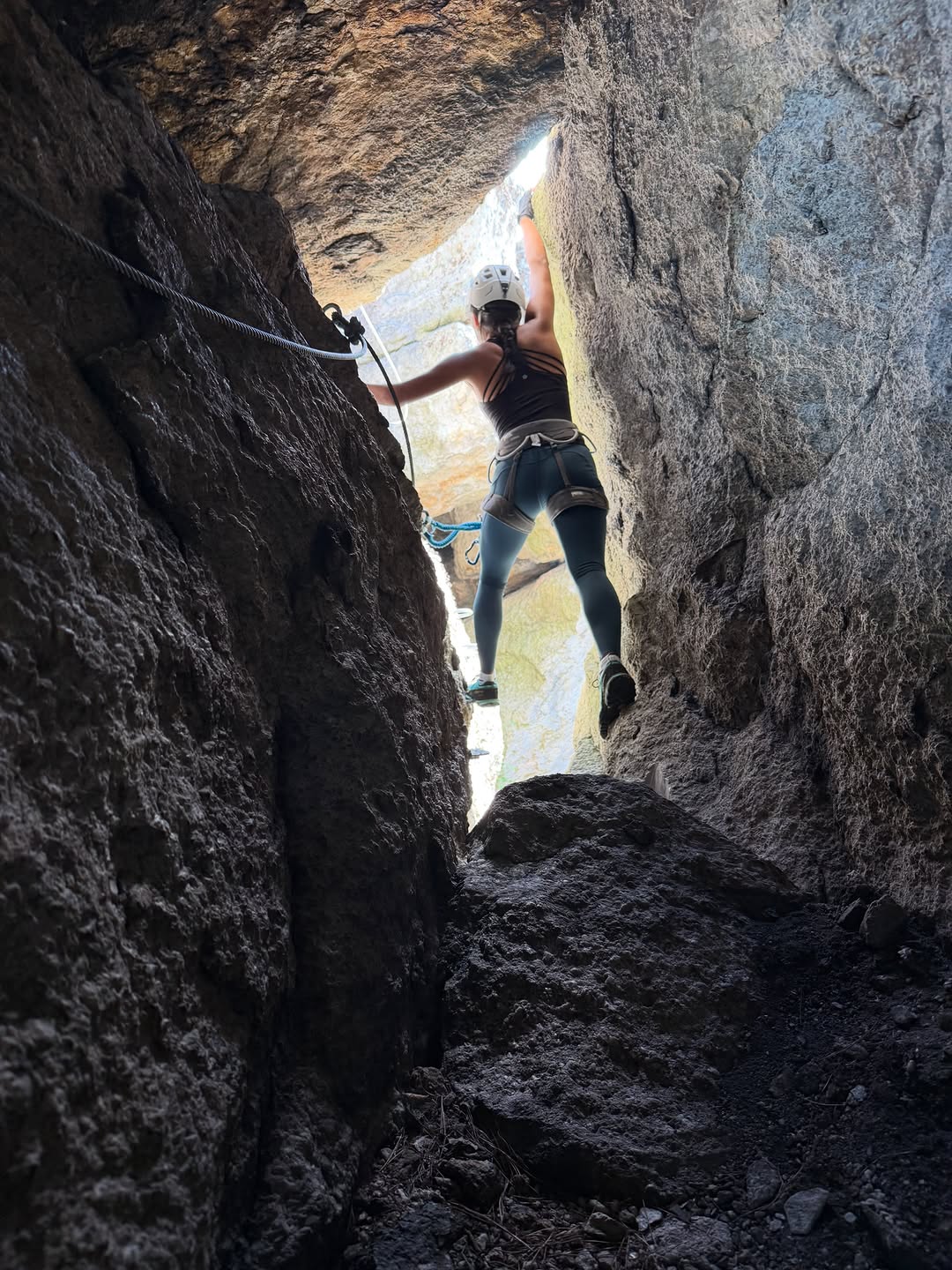 Instagram post by Dr. Anthony Sparano: Enjoyed a 1-day break amidst a chaotic 2 weeks climbing a part of the Gunks, NY with my little one, who’s no longer little and was flying on…