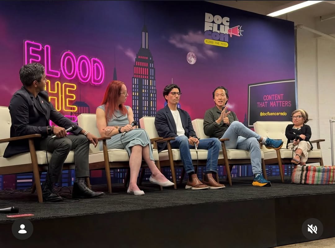 Instagram post by Dr. Anthony Youn: Doc Flu Con 2026 is in the books! This weekend I had the privilege to be an invited speaker for the first ever annual conference of @docflue…