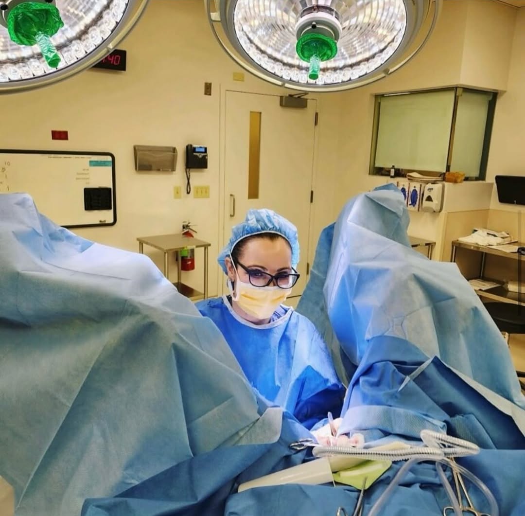 Instagram post by Dr. Anya Kishinevsky: Today in the OR: Labiaplasty ✨ A personalized procedure designed to address concerns such as discomfort, irritation, or asymmetry while prio…