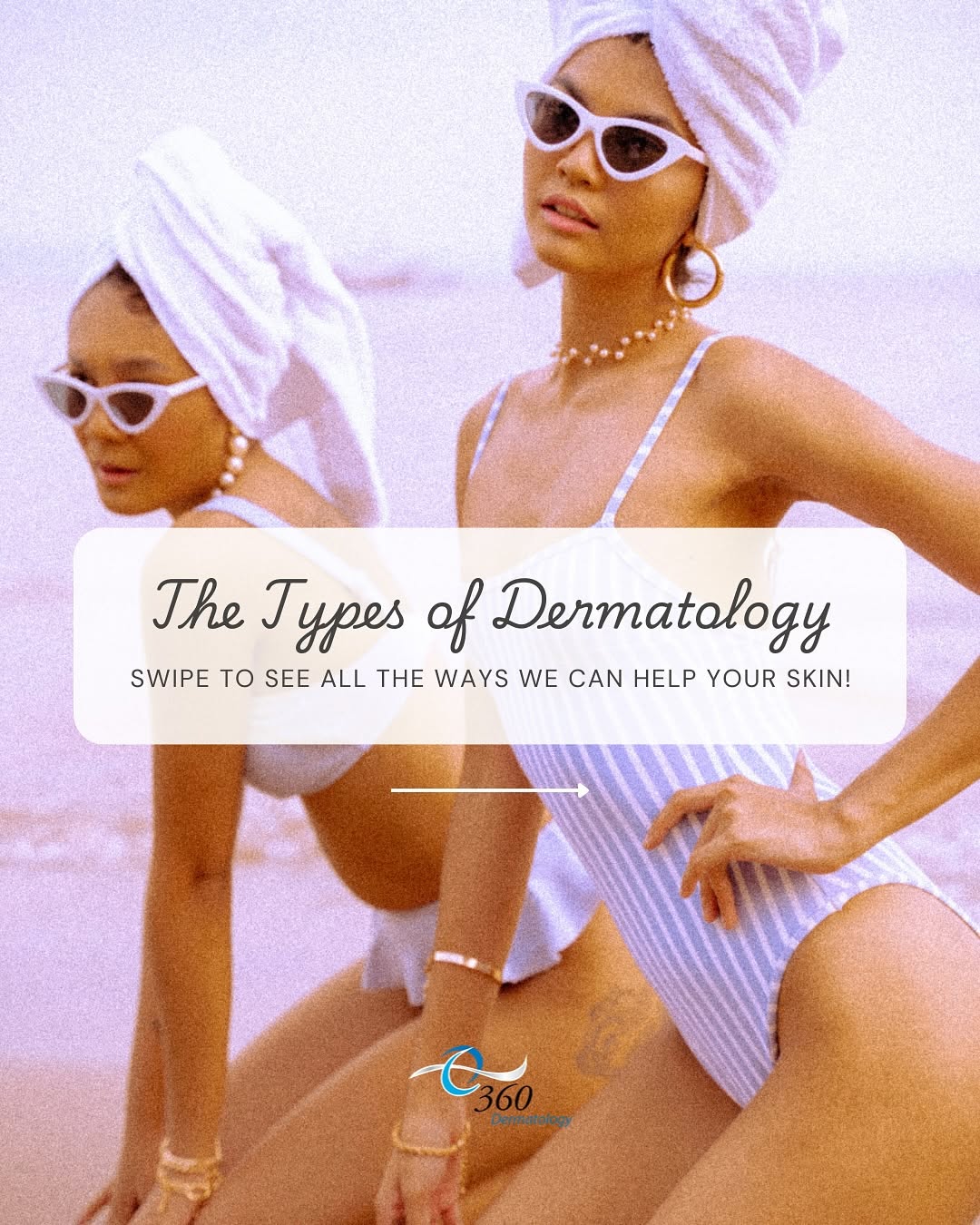 Instagram post by Dr. Aparna Ambay: ⏩ Swipe through to learn more about the three types of dermatology we offer: Medical, Cosmetic, and Skin Cancer. ⏩ #MedicalDermatology #Cosm…