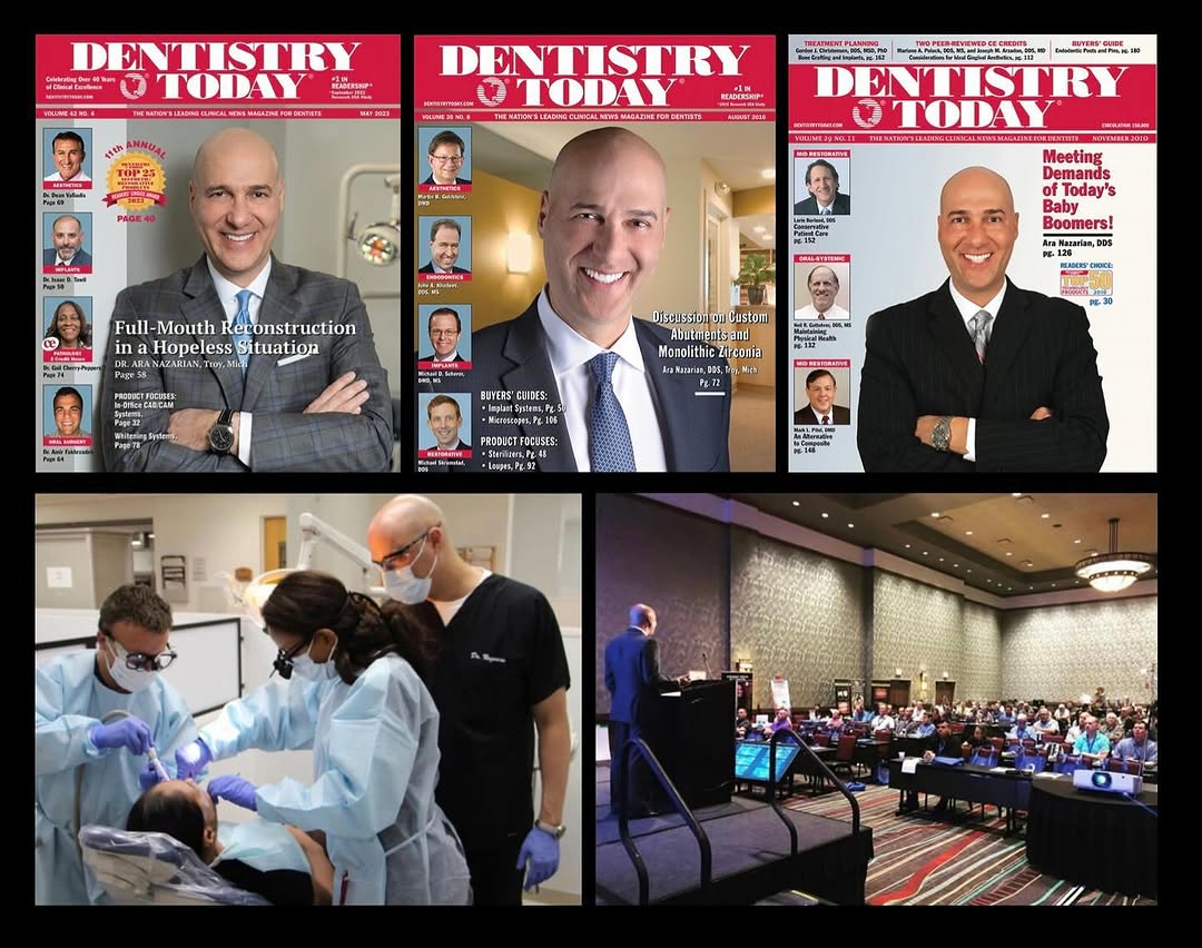 Instagram post by Dr. Ara Nazarian, DDS, DICOI: Dr. Nazarian utilizes his extensive training and experience to treat even the most challenging dental situations. He has been delivering cos…