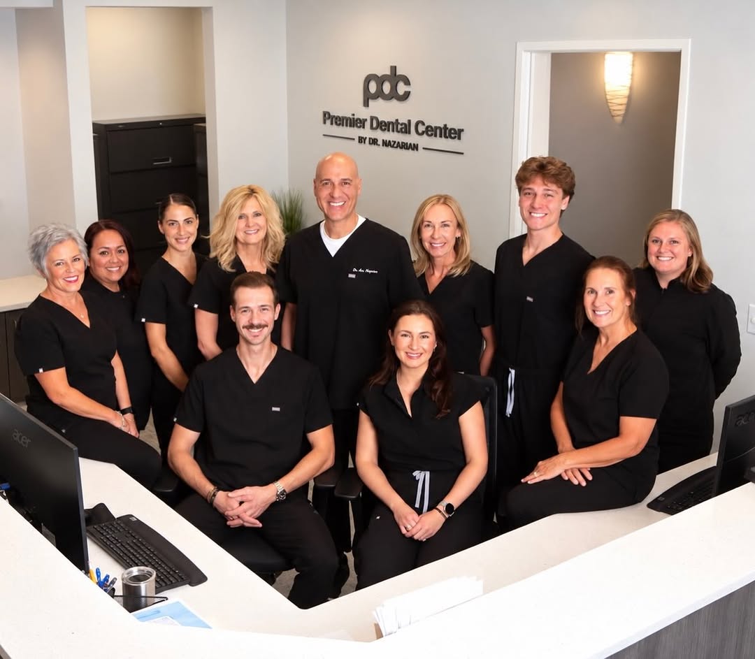 Instagram post by Dr. Ara Nazarian, DDS, DICOI: Your Dental Home. Your Dental Team. ❤️ At Premier Dental Center, we believe great dentistry starts with trust. Our caring, courteous team tr…