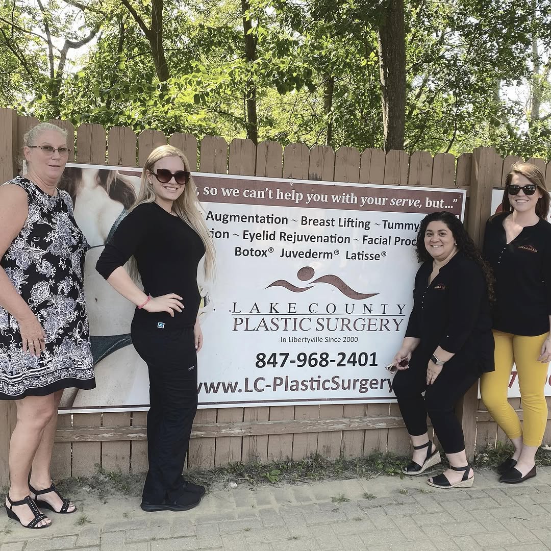 Instagram post by Dr. Aras Tijunelis: We love supporting local businesses 🏐 #teamoutings #plasticsurgery #officestaff #bestjobever #localbusiness #local #waybackwednesday #summe…