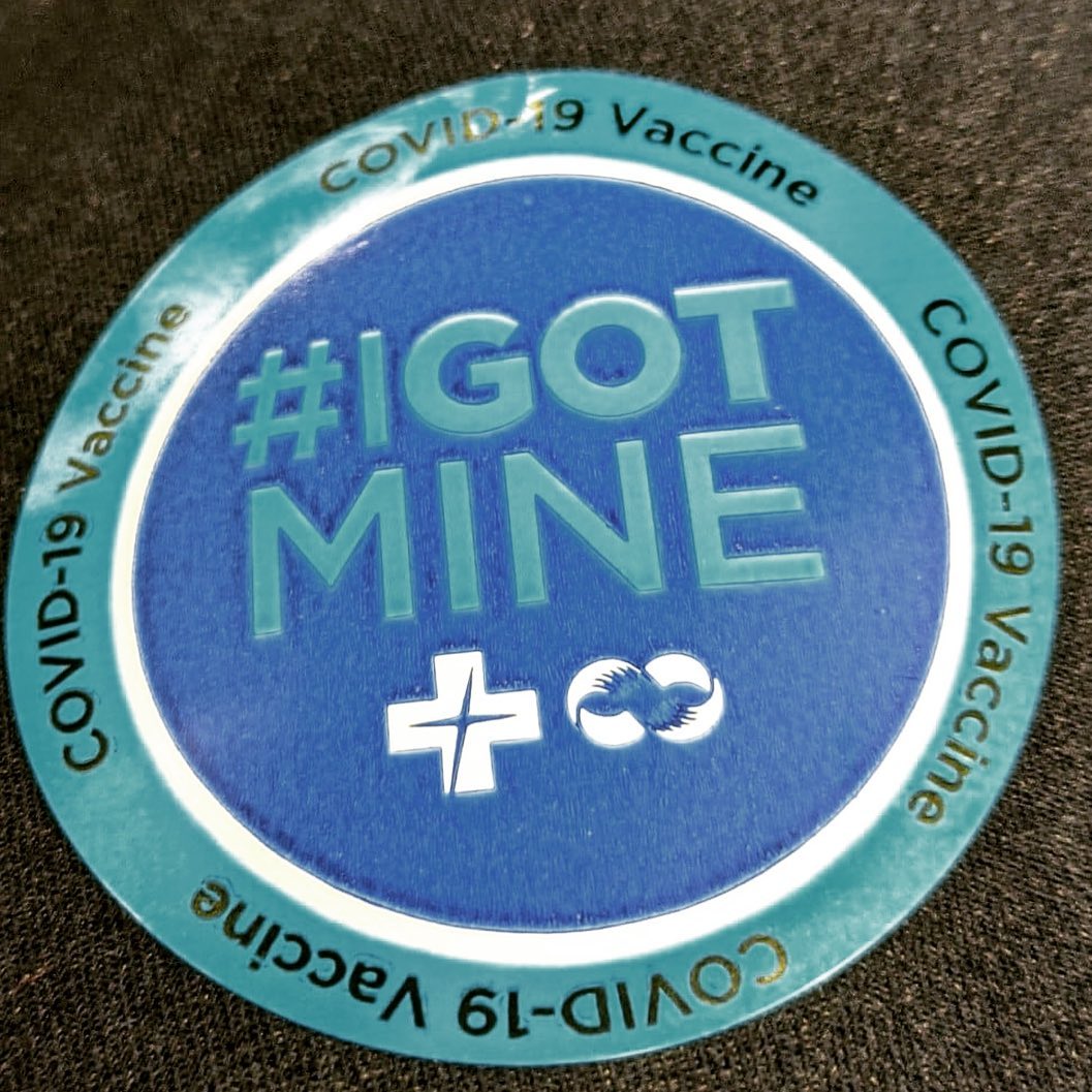 Instagram post by Dr. Aras Tijunelis: #igotmine #covidvaccine2020✔️ #covidvacccine @advocatehealth #plasticsurgeon #plasticsurgery