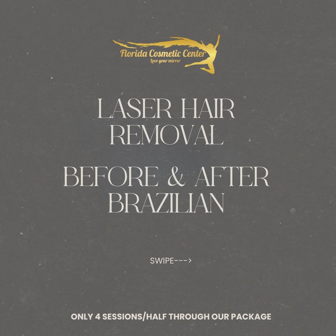 Instagram post by Dr. Arash G. Pasha: Only 4 sessions in… and the difference is already visible. ✨ This Brazilian Laser Hair Removal transformation is only halfway through the re…