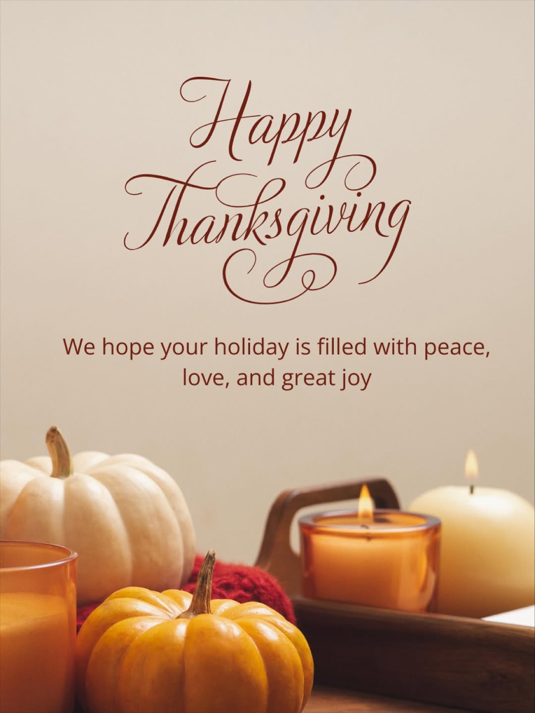 Instagram post by Dr. Arielle Kauvar: Happy Thanksgiving from Dr. Kauvar and the NYLSC team!
