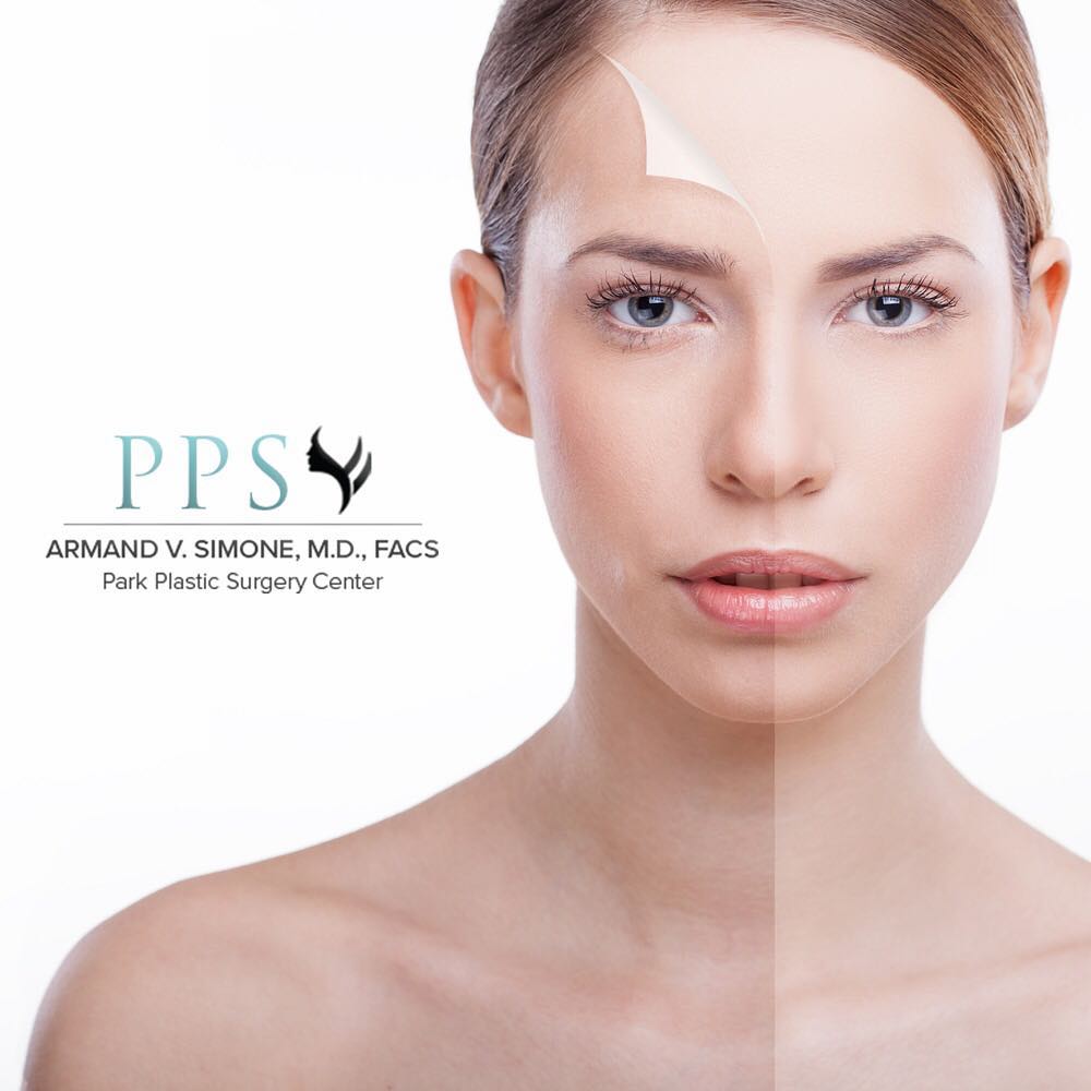 Instagram post by Dr. Armand V. Simone: Sooner or later, everyone begins to develop problems with their skin, everything from spots on our hands and face to fine lines and #wrinkle…