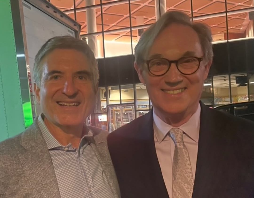 Instagram post by Dr. Arnold S. Breitbart: Pleasure to meet the talented and timeless actor Richard Thomas at last night’s Manhattan Theatre Club Gala. Good night John-Boy! #manhattan…